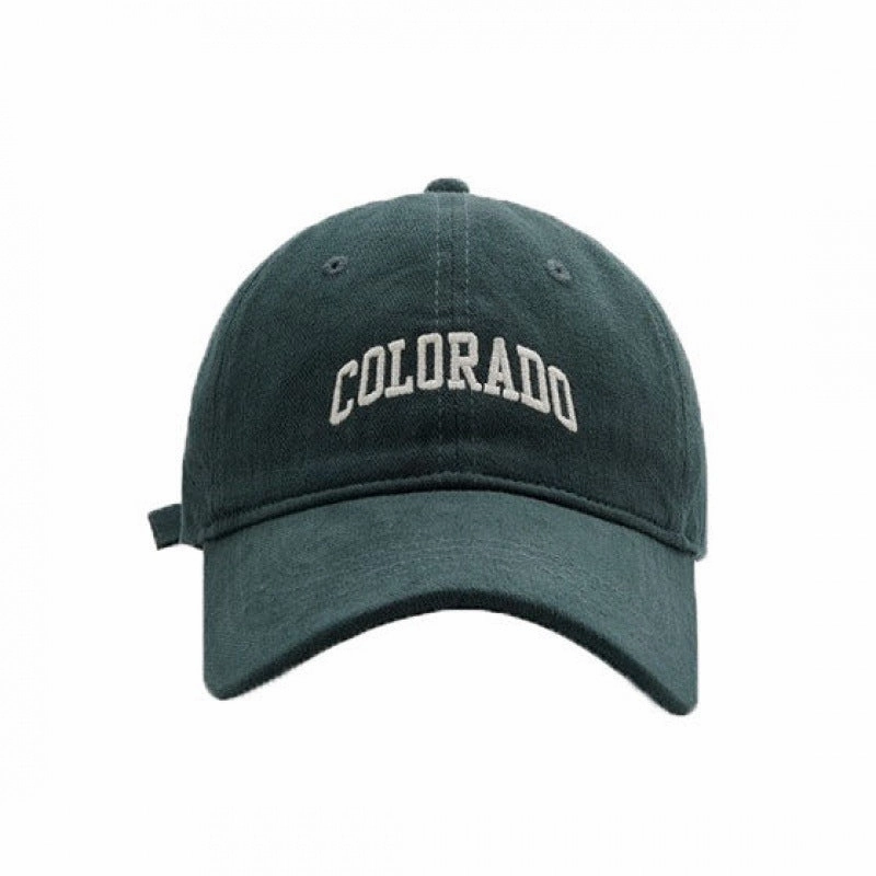Wholesale Spring and Summer Vintage Embroidered Soft Top Letters Cotton Baseball Hat