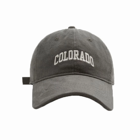 Wholesale Spring and Summer Vintage Embroidered Soft Top Letters Cotton Baseball Hat