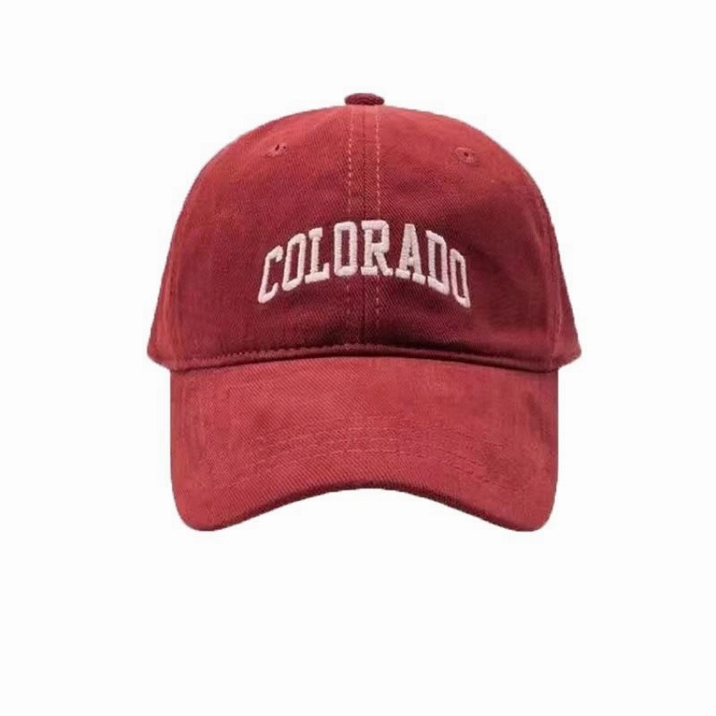 Wholesale Spring and Summer Vintage Embroidered Soft Top Letters Cotton Baseball Hat