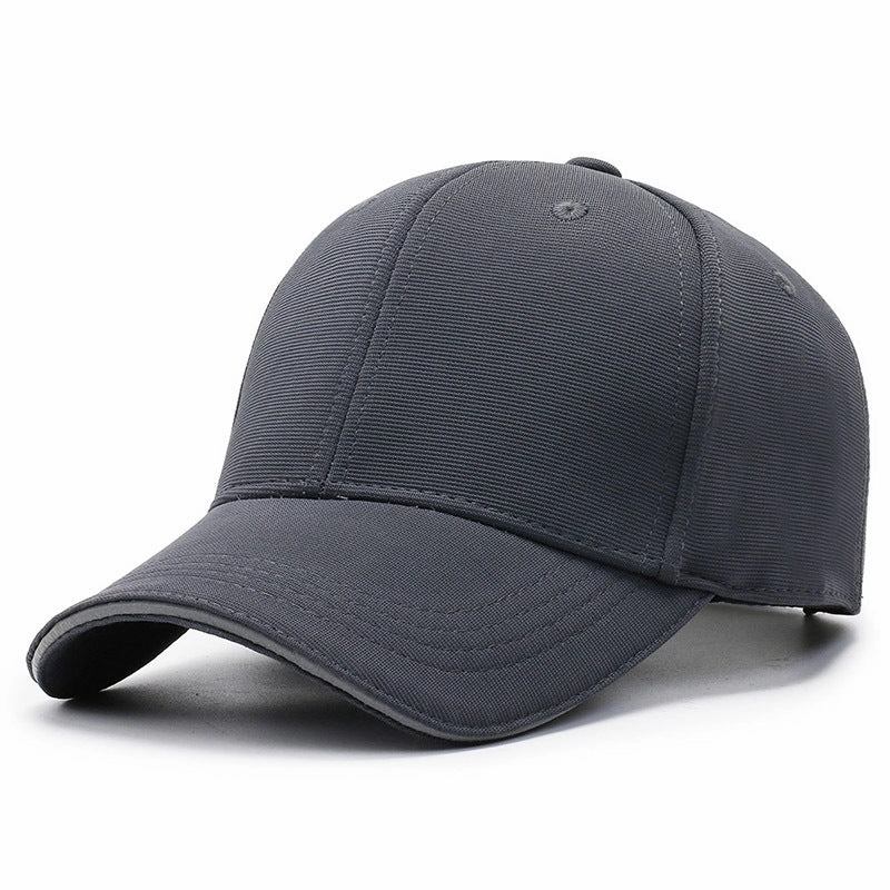 Wholesale Stair Cloth Black Reflective Strip Baseball Cap