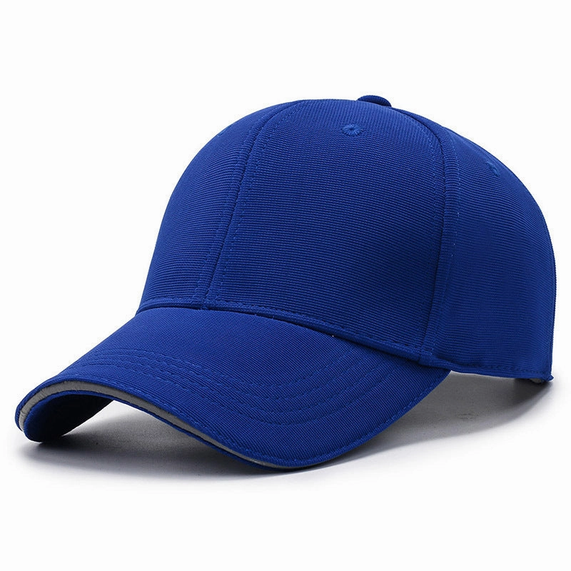 Wholesale Stair Cloth Black Reflective Strip Baseball Cap