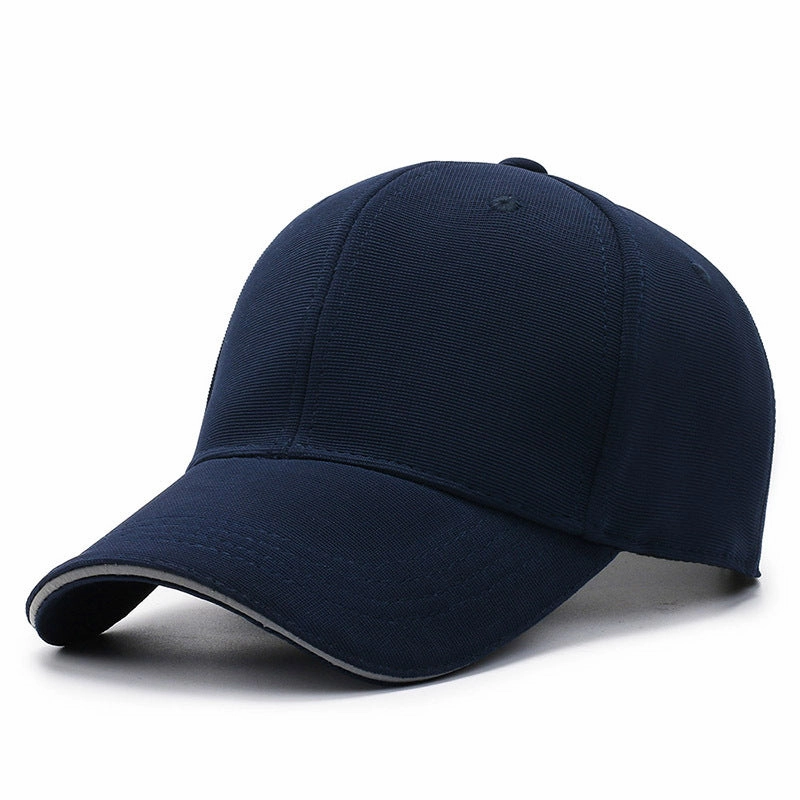 Wholesale Stair Cloth Black Reflective Strip Baseball Cap