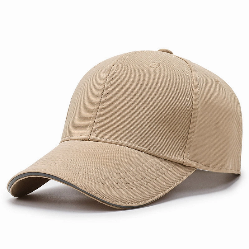 Wholesale Stair Cloth Black Reflective Strip Baseball Cap