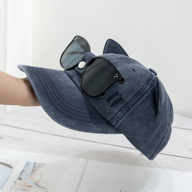 Wholesale Street All-match Big Head Waves Cap Trendy