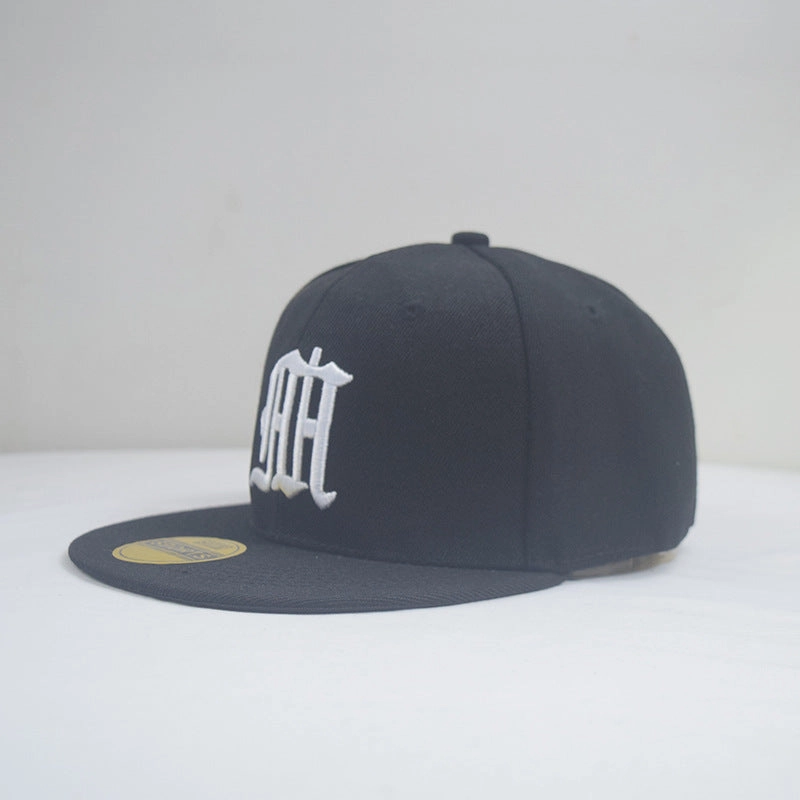 Wholesale Street Patch Letter Flat Brim Hip Hop Hat