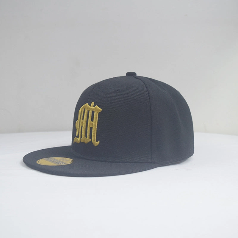 Wholesale Street Patch Letter Flat Brim Hip Hop Hat