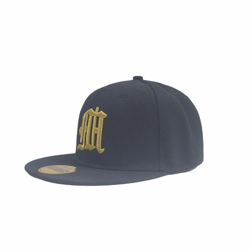 Wholesale Street Patch Letter Flat Brim Hip Hop Hat