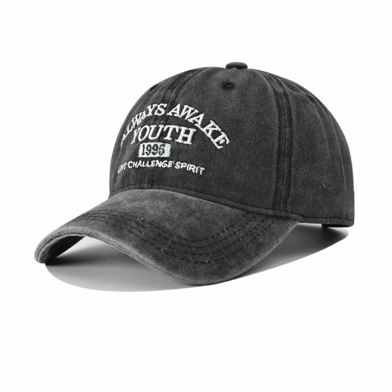 Wholesale Street Soft brimmed Letter Embroidered Sunscreen Baseball Hat