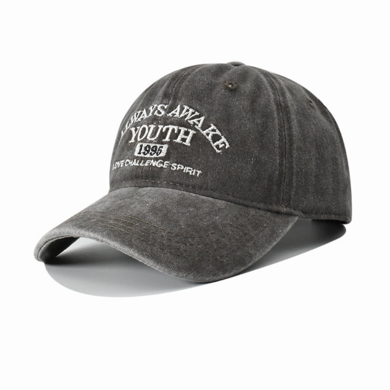 Wholesale Street Soft brimmed Letter Embroidered Sunscreen Baseball Hat