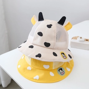 Wholesale Summer Cotton Children's Sunscreen Fisherman Hats