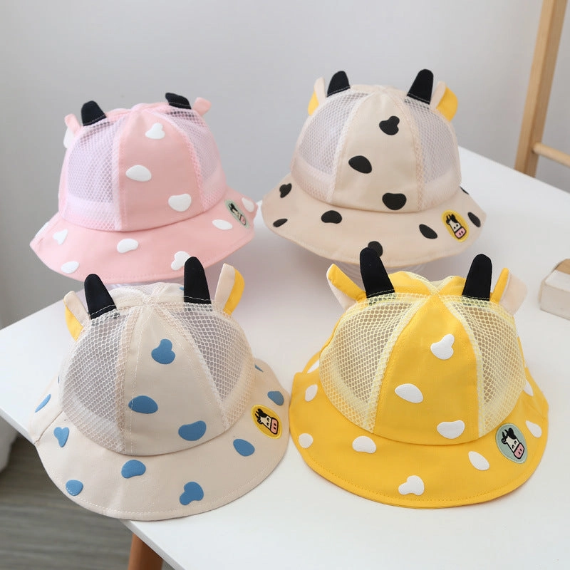 Wholesale Summer Cotton Children's Sunscreen Fisherman Hats