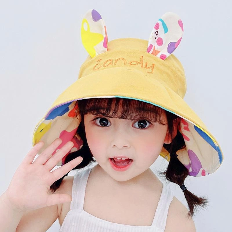 Wholesale Summer Kids Cute Rabbit Wool Beanie Hat