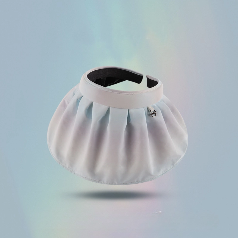 Wholesale Summer Outer Rainbow Gradient Vinyl Shell Hat