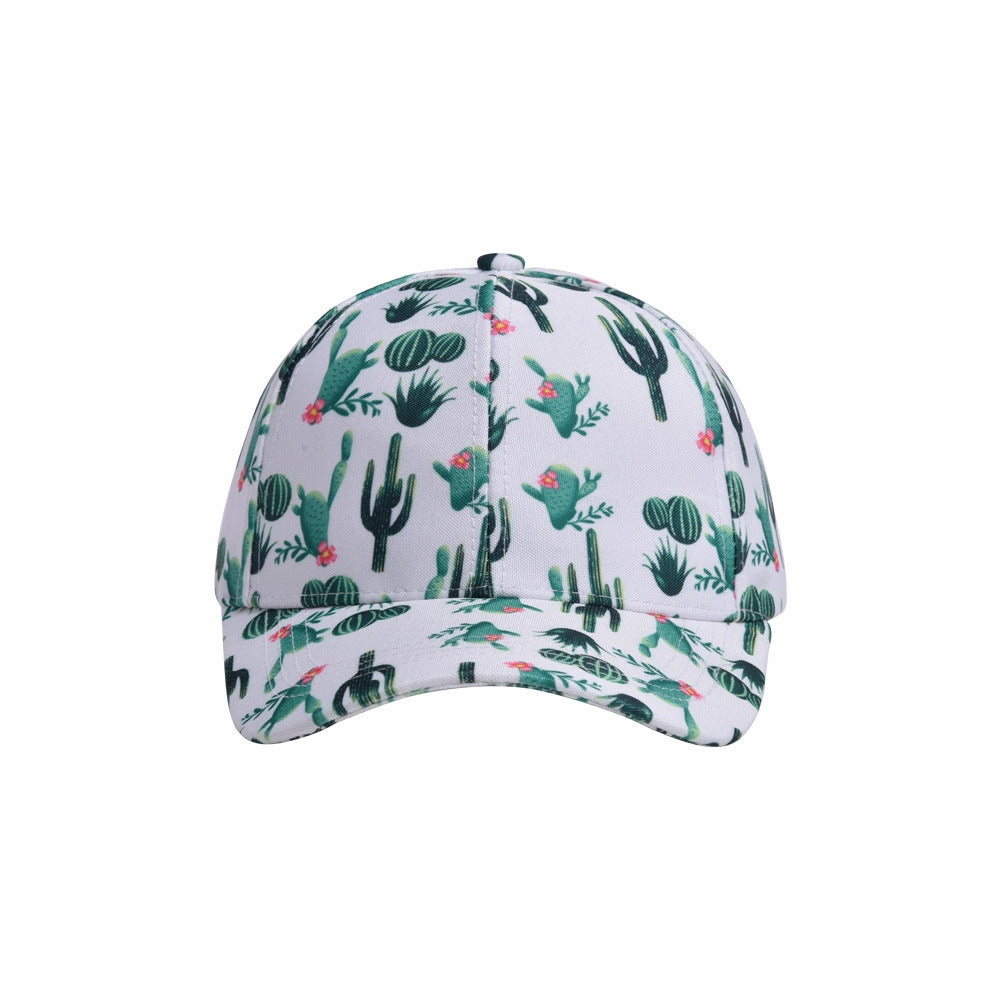 Wholesale Summer Printed Cactus Baseball Hat