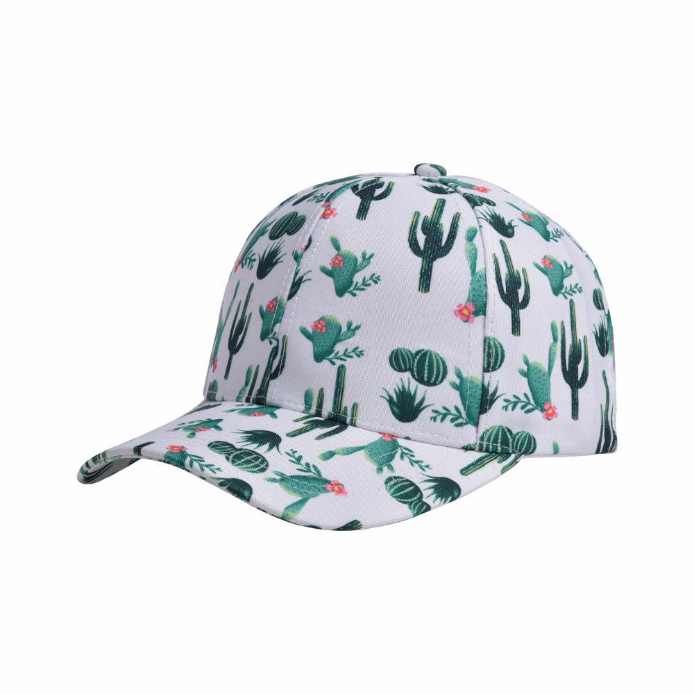 Wholesale Summer Printed Cactus Baseball Hat