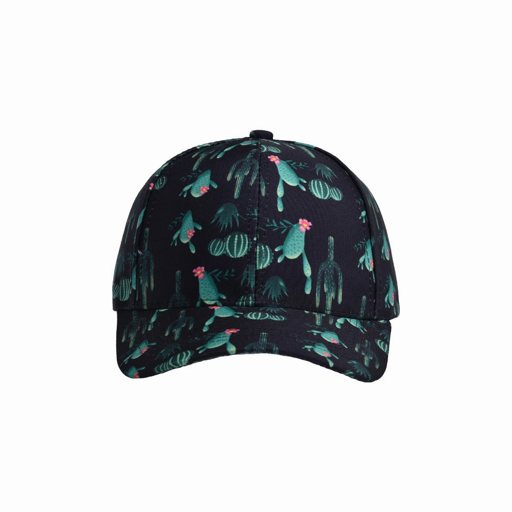 Wholesale Summer Printed Cactus Baseball Hat