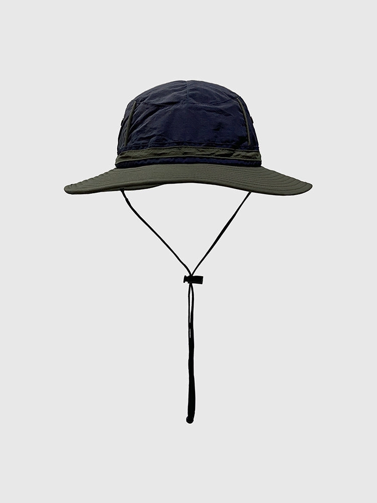 Wholesale Summer Quick Dry Breathable Drawstring Cotton Fisherman Hat