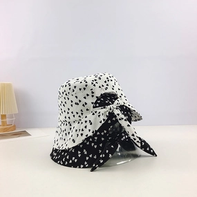 Wholesale Summer Small Floral Polyester Bucket Hat