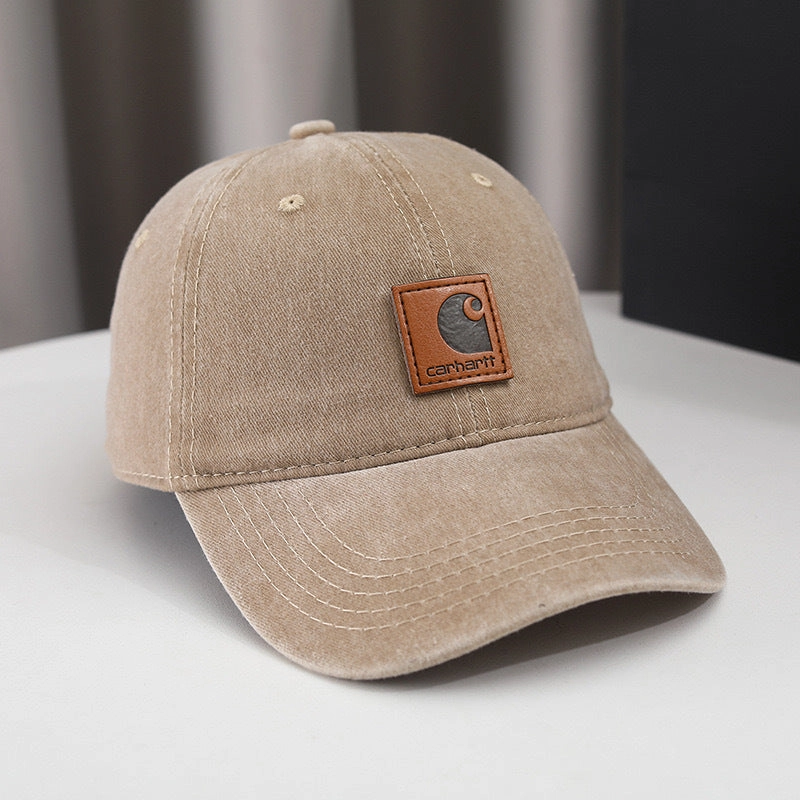 Wholesale Summer sunshade casual workwear washed distressed soft top baseball cap