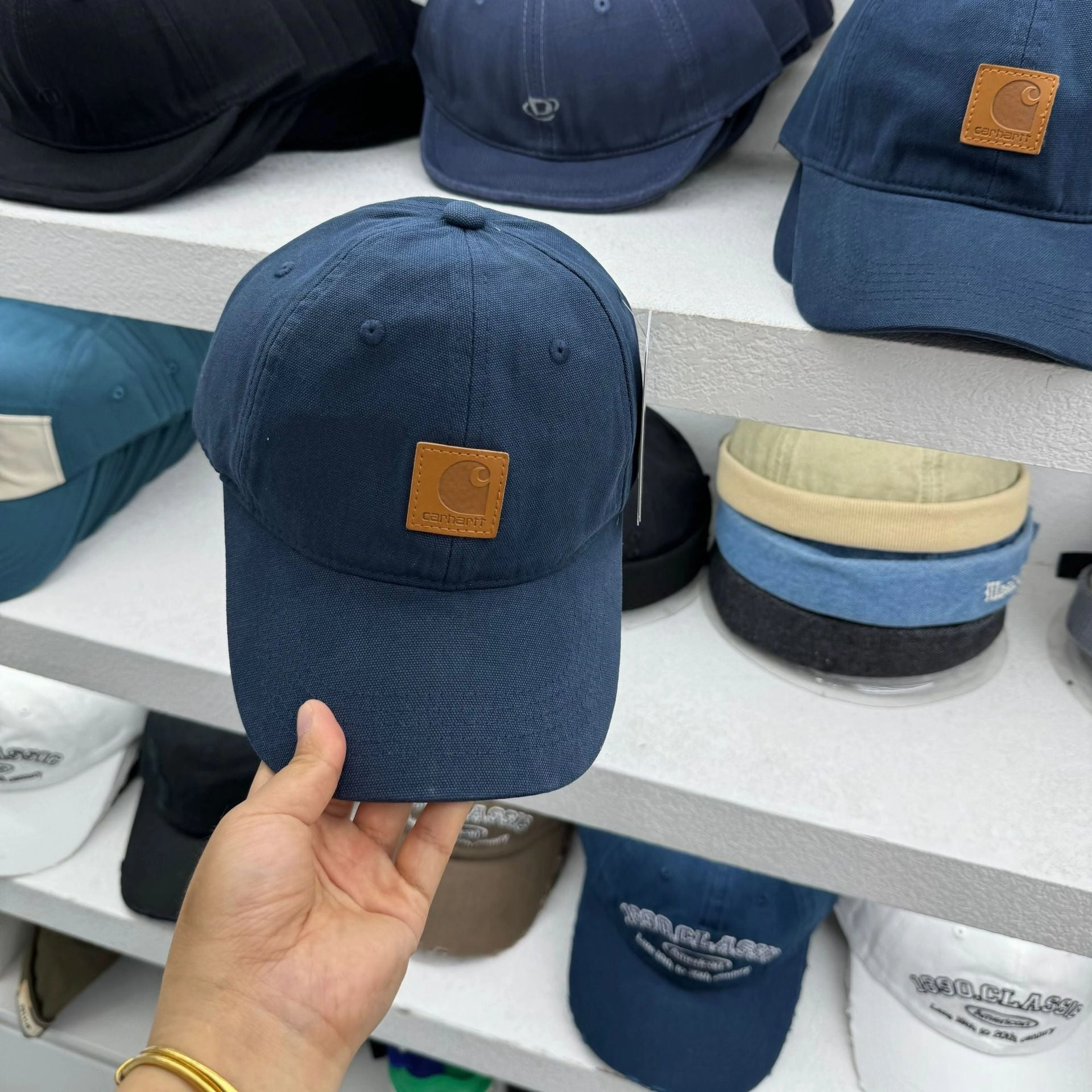 Wholesale Summer sunshade casual workwear washed distressed soft top baseball cap