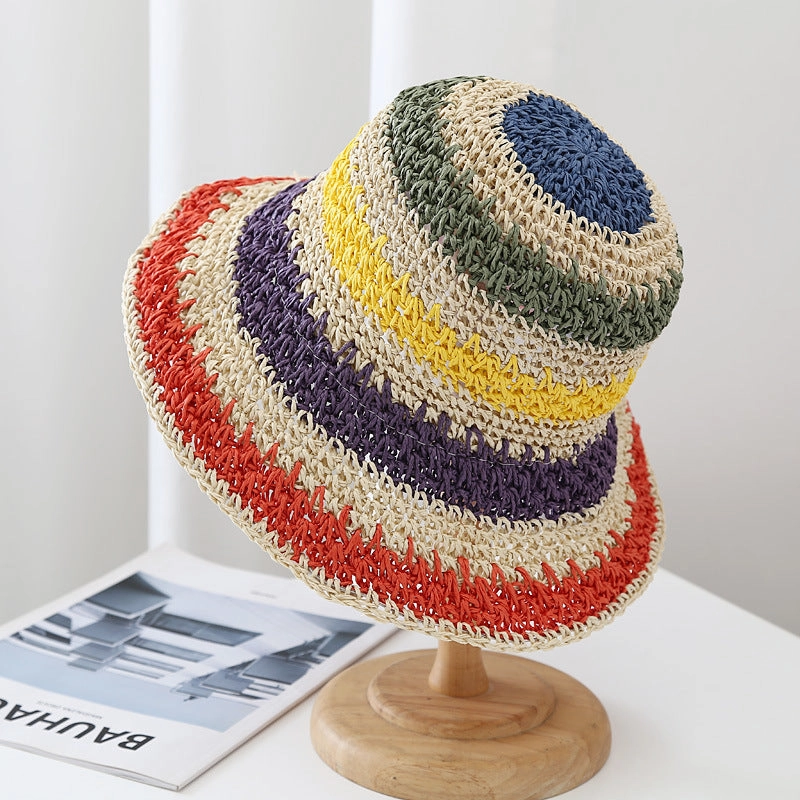 Wholesale Summer Thin Color Hats