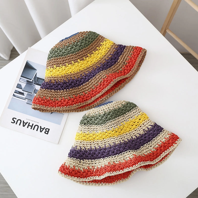 Wholesale Summer Thin Color Hats