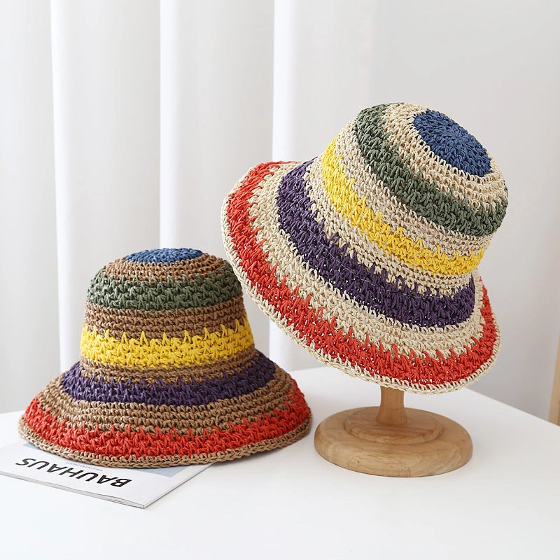 Wholesale Summer Thin Color Hats