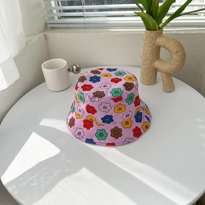 Wholesale Summer Thin Cotton Kids Bucket Hat
