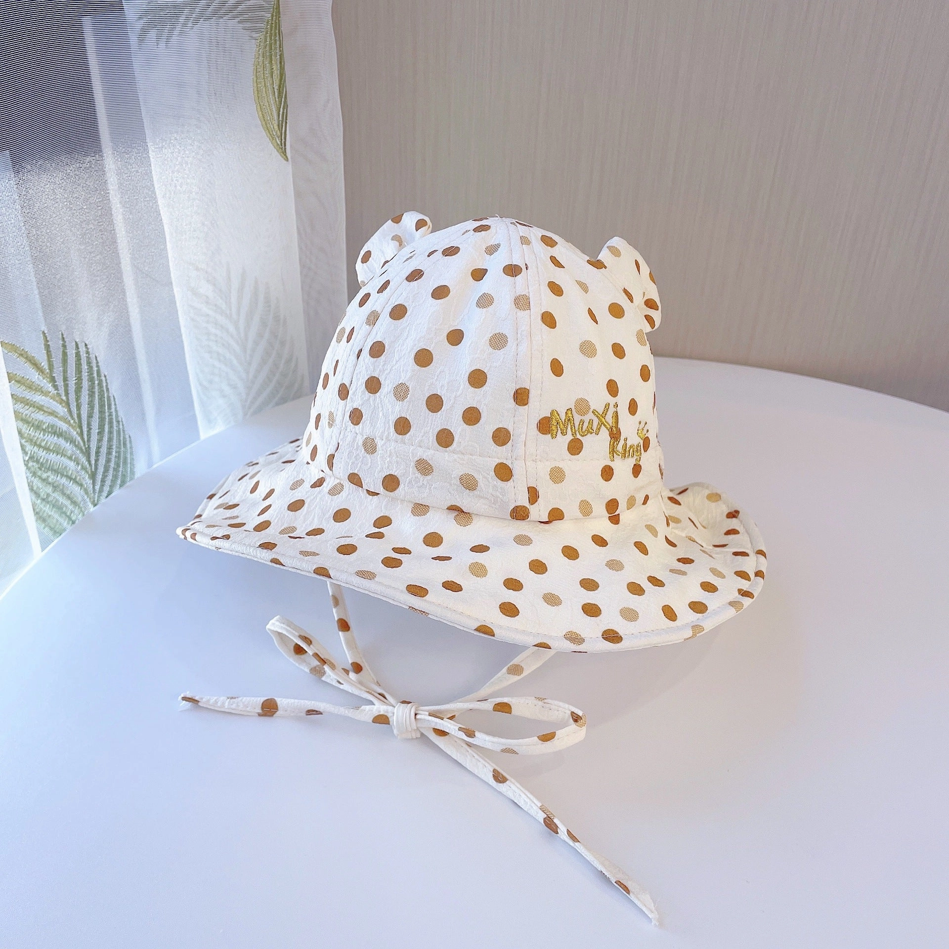 Wholesale Summer Thin Section Kids Wool Bucket Hat With Big Brim