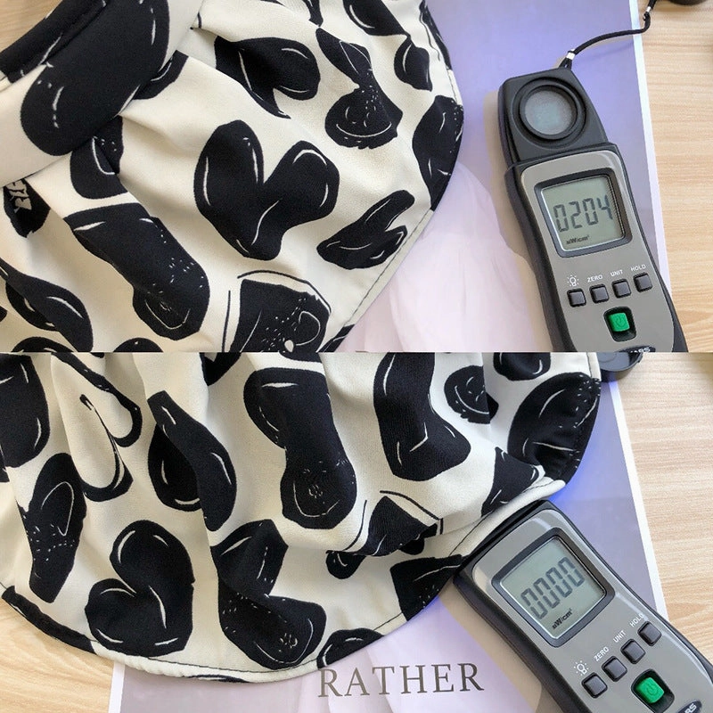 Wholesale Summer Vinyl Heart Empty Hat