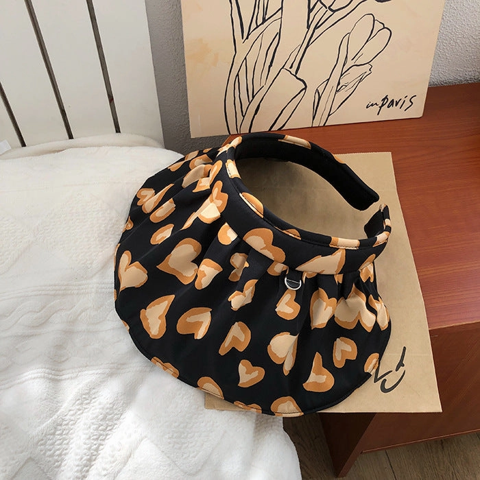 Wholesale Summer Vinyl Heart Empty Hat