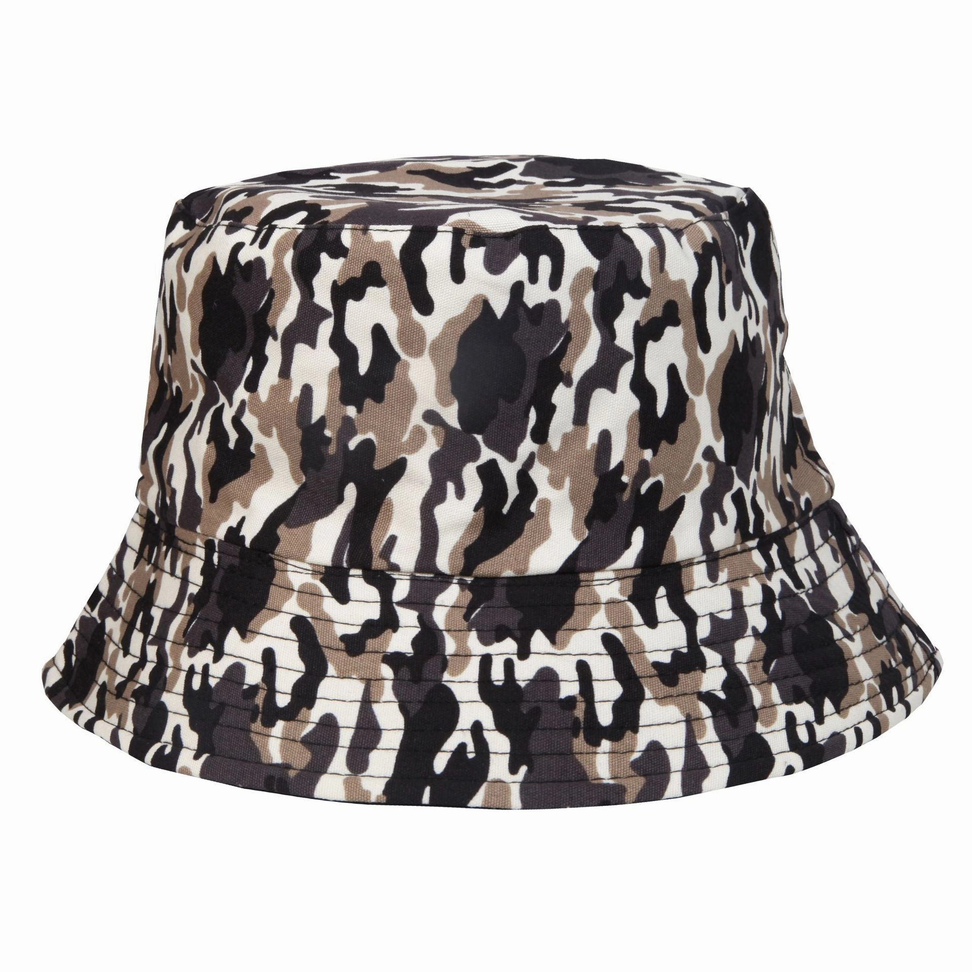 Wholesale Sun Protection Outdoor Camouflage Polyester Bucket Hat