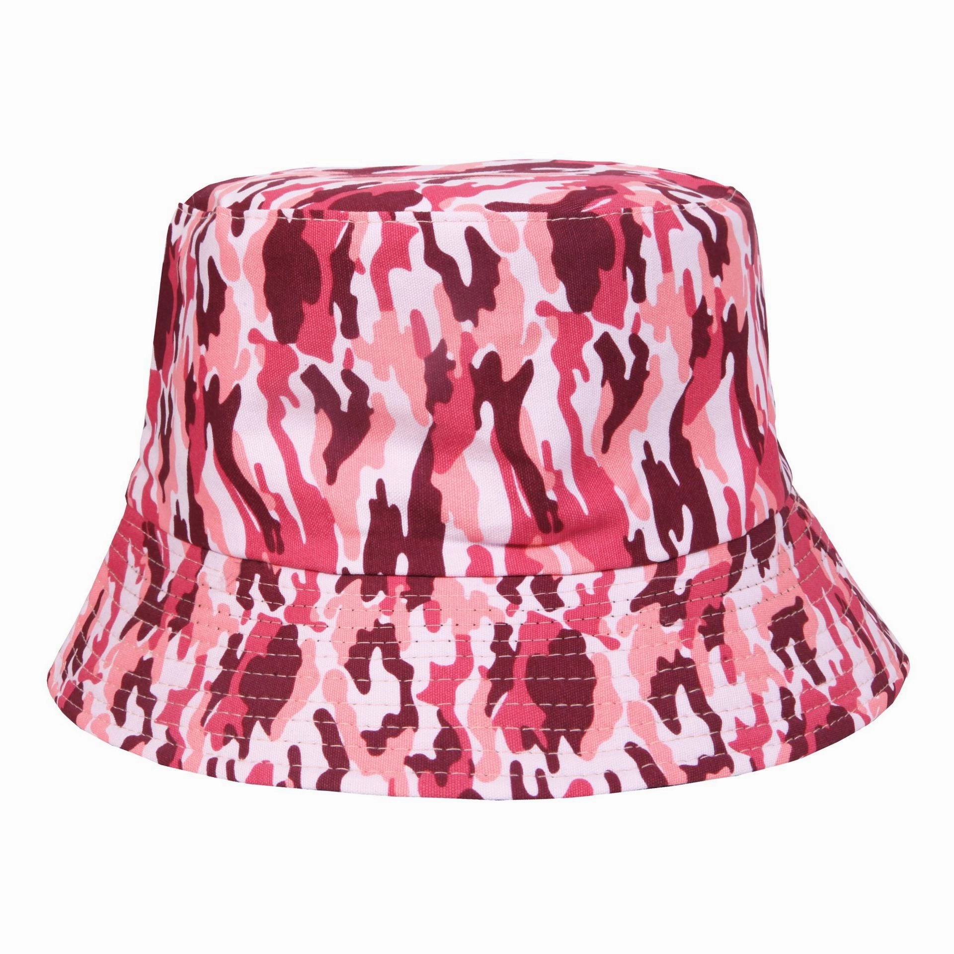 Wholesale Sun Protection Outdoor Camouflage Polyester Bucket Hat