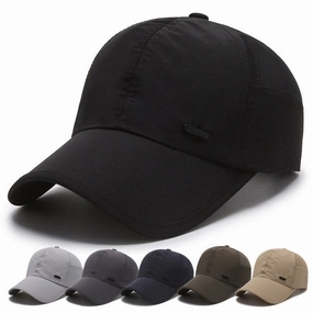 Wholesale Sun Visor Casual Men's Baseball Cap Quick Dry Mesh Breathable