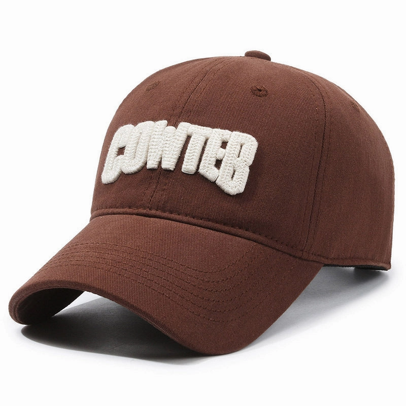 Wholesale Sunscreen Face-enhancing Small Letter Baseball Cap