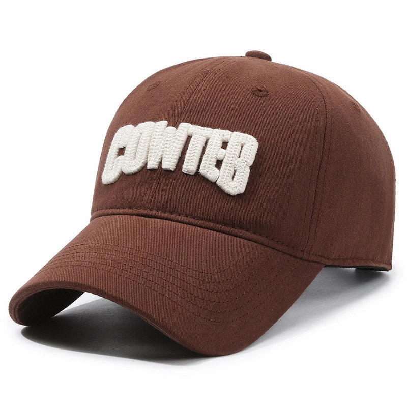 Wholesale Sunscreen Face-enhancing Small Letter Baseball Cap