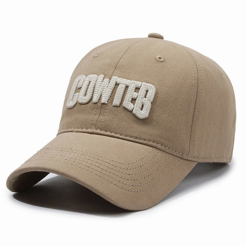 Wholesale Sunscreen Face-enhancing Small Letter Baseball Cap