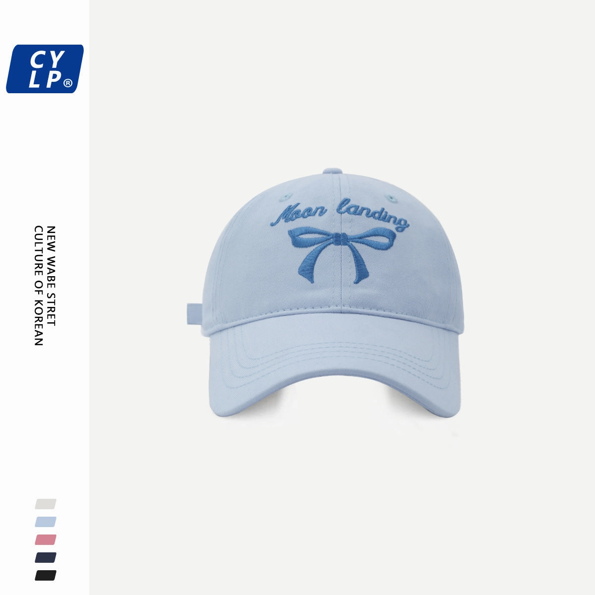 Wholesale Sweet Bow Embroidered Baseball Cap
