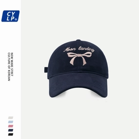 Wholesale Sweet Bow Embroidered Baseball Cap