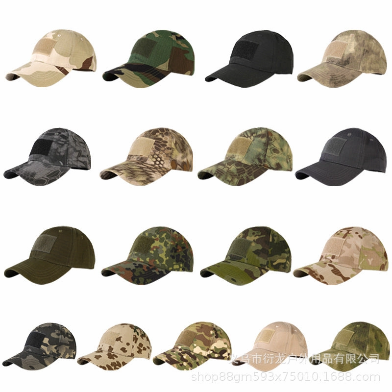Wholesale Tactical camouflage outdoor python pattern sports Velcro baseball cap for men