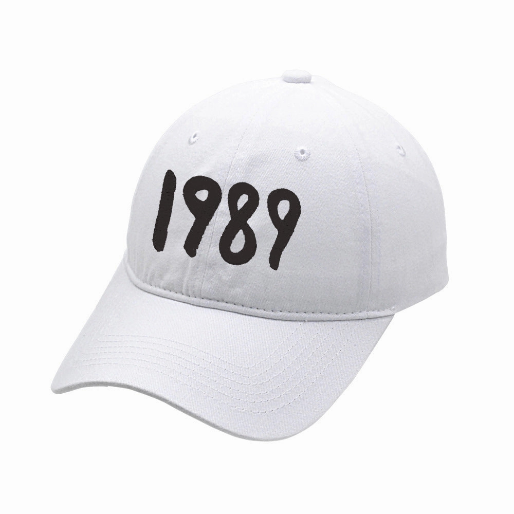 Wholesale Taylor Swift 1989 Embroidery Washed Vintage Baseball Cap