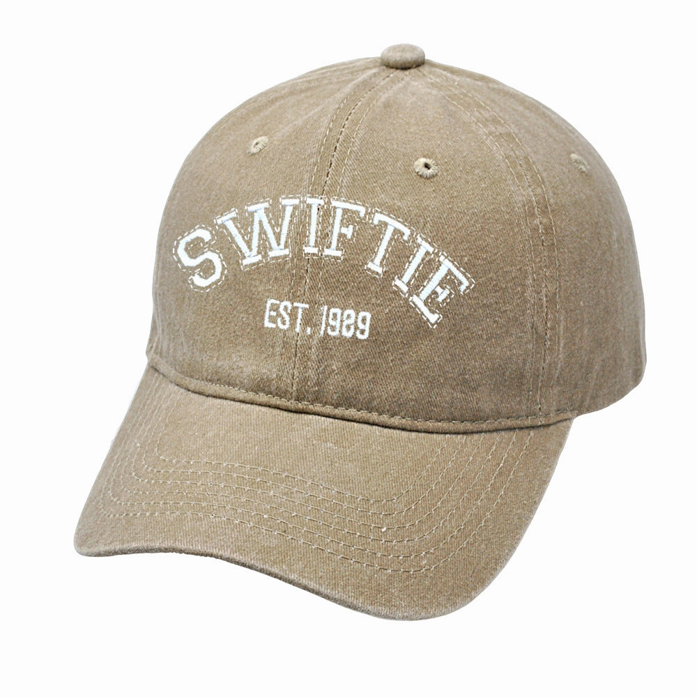 Wholesale Taylor Swift Embroidered 1989 Letters Vintage Baseball Cap