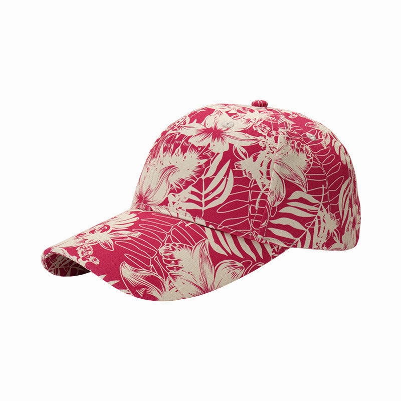 Wholesale The New Big Head Circumference Hard Top Cotton Fashion National Style Landscape Painting Cap