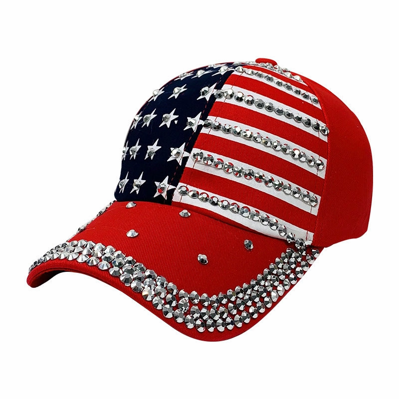 Wholesale Thin Sun Protection Diamond Star Baseball Cap