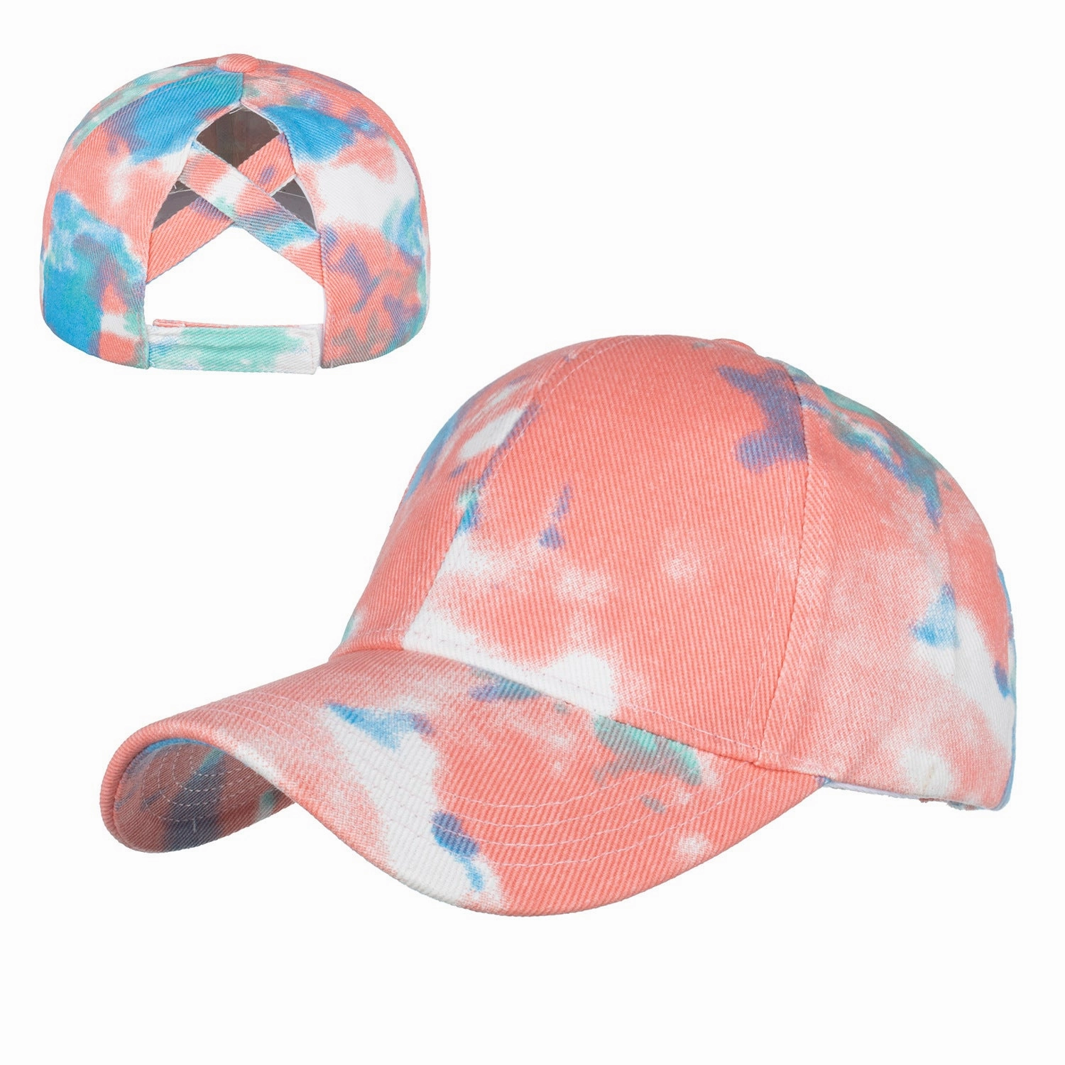 Wholesale Tie-dye Cross Baseball Cap