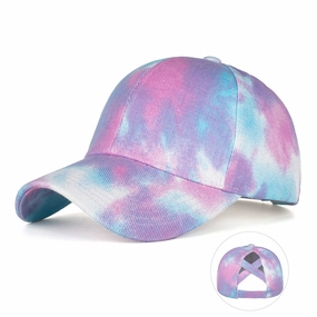 Wholesale Tie-dye Cross Baseball Cap