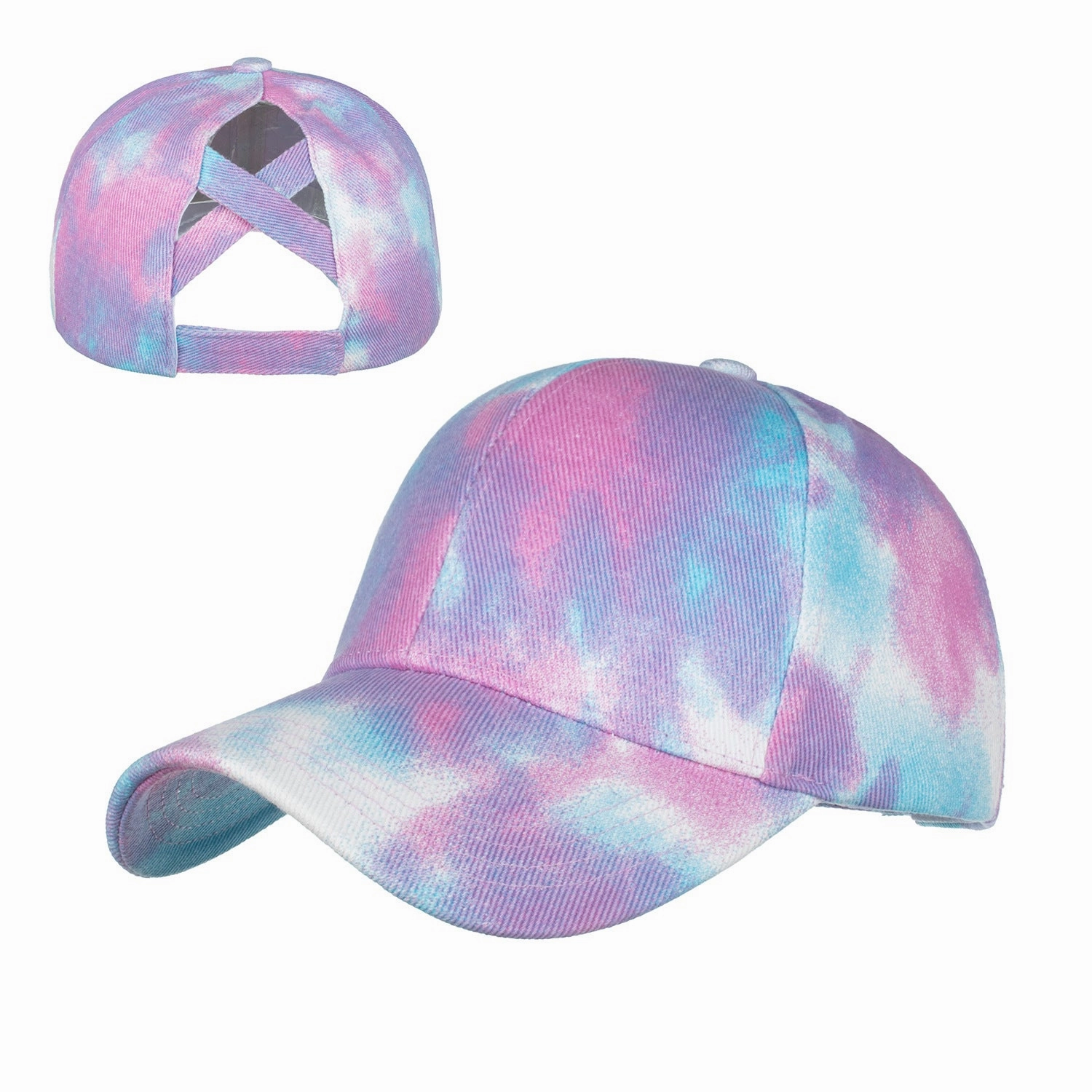 Wholesale Tie-dye Cross Baseball Cap