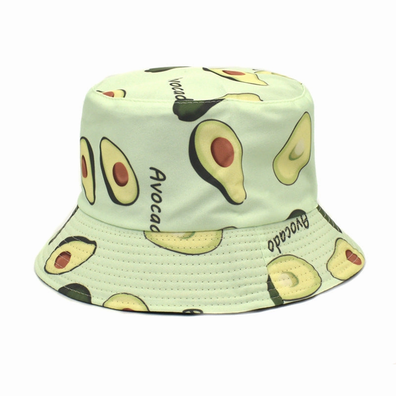 Wholesale Tie-dye Double-sided Outdoor Sunshade Printed Bucket Hat