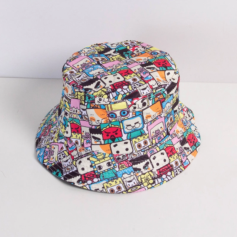 Wholesale Tie Dye Double Sided Polyester Bucket Hat