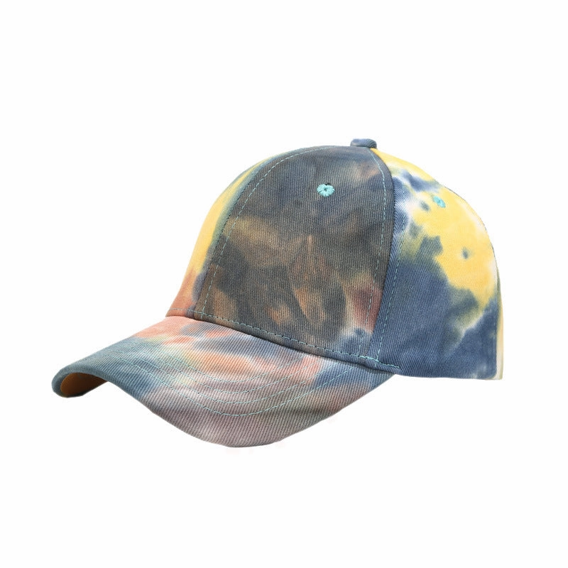 Wholesale Tie-dye Fashion Trend Outdoor Leisure Sun Visor Baseball Cap